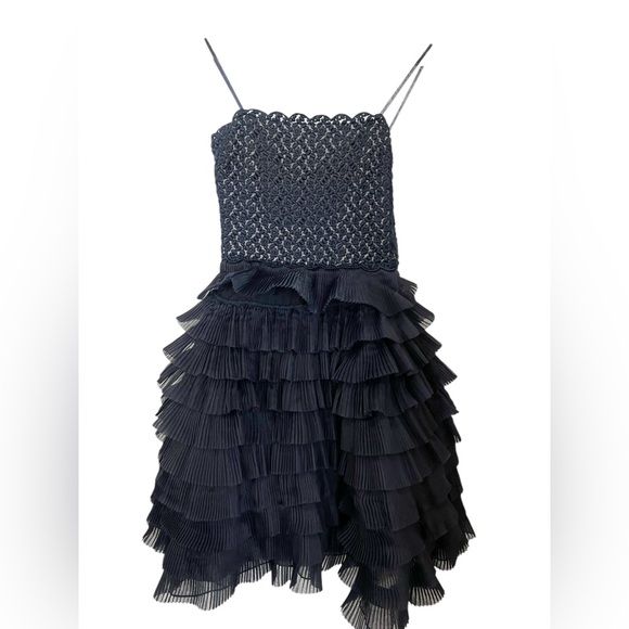 RED Valentino Dresses & Skirts - Red Valentino Garavani tiered tulle ruffled dress
